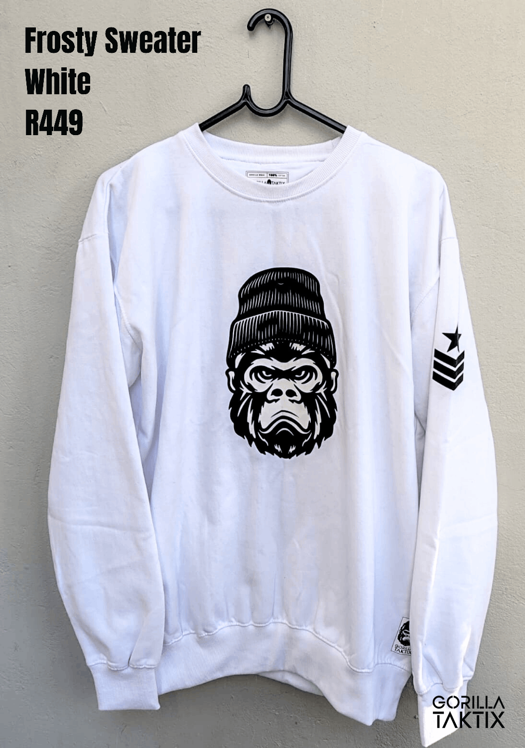 Frosty Sweater - White