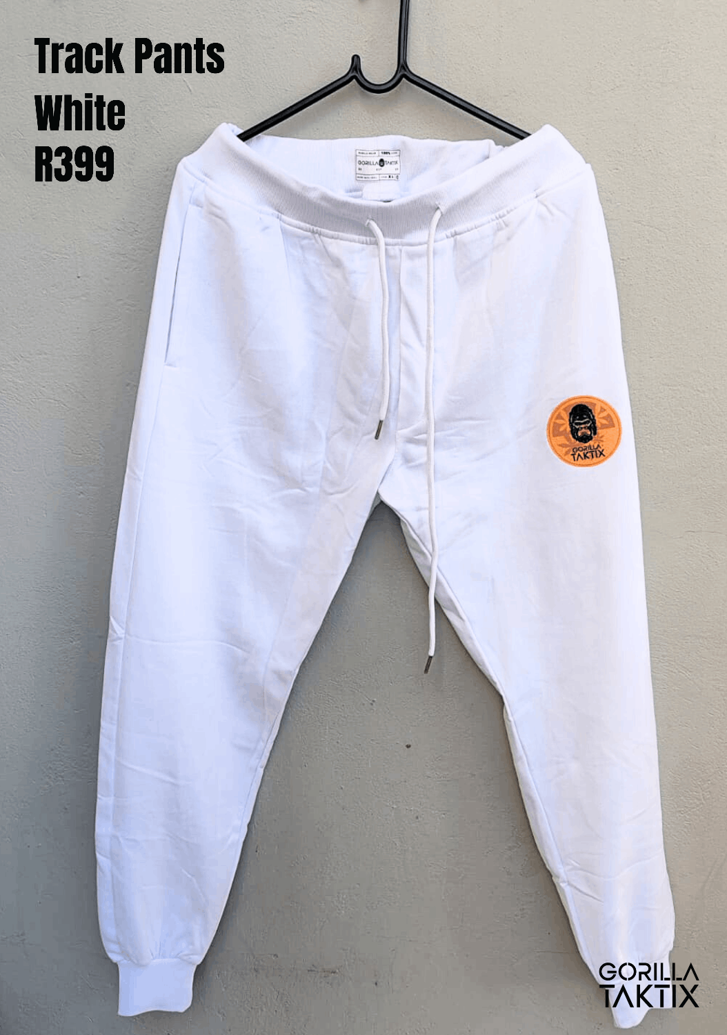 Track Pants - White